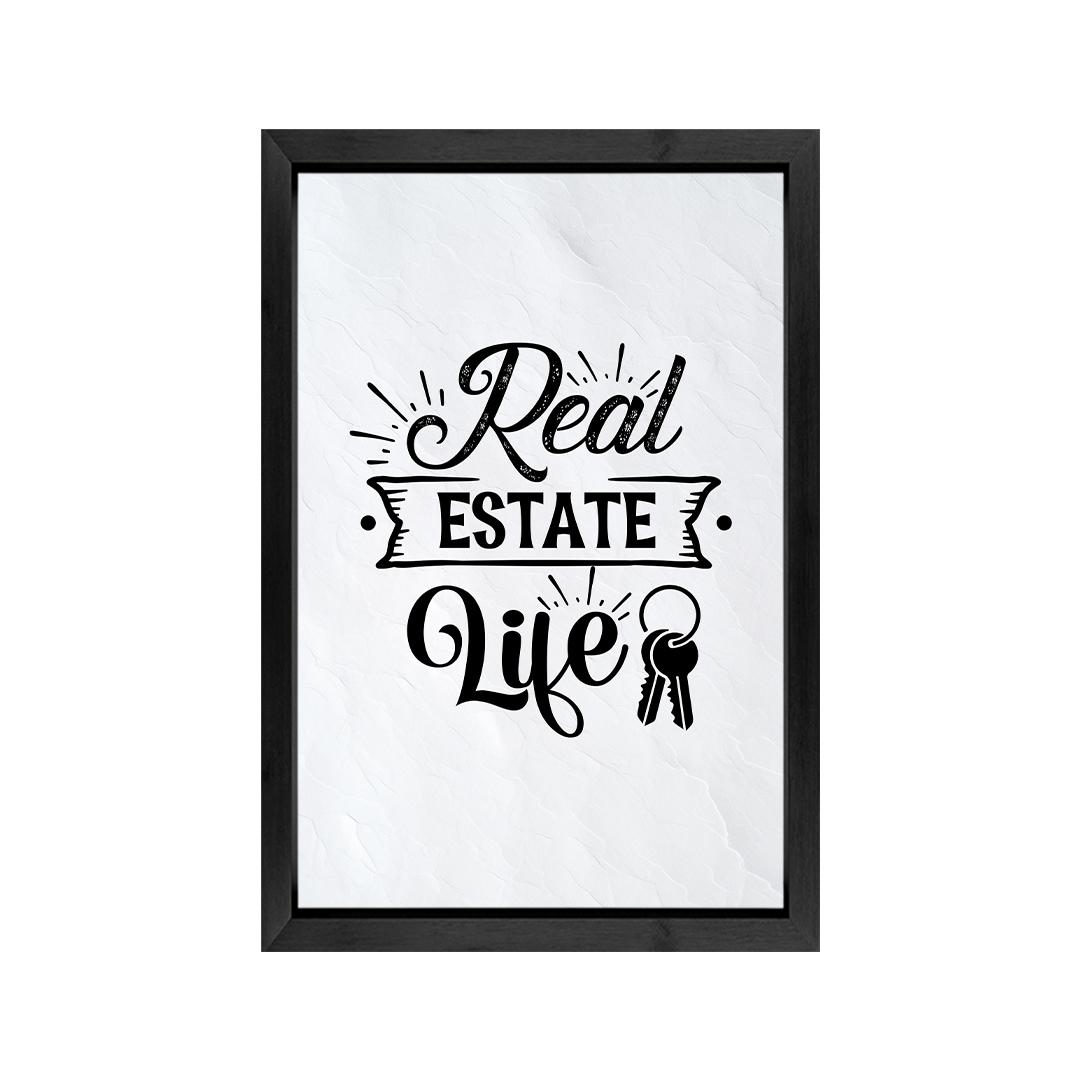 Real Estate Quote Wall Frames (Set of 2)