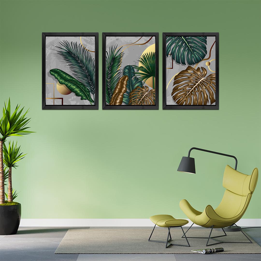 3D Floral Wall Art Set