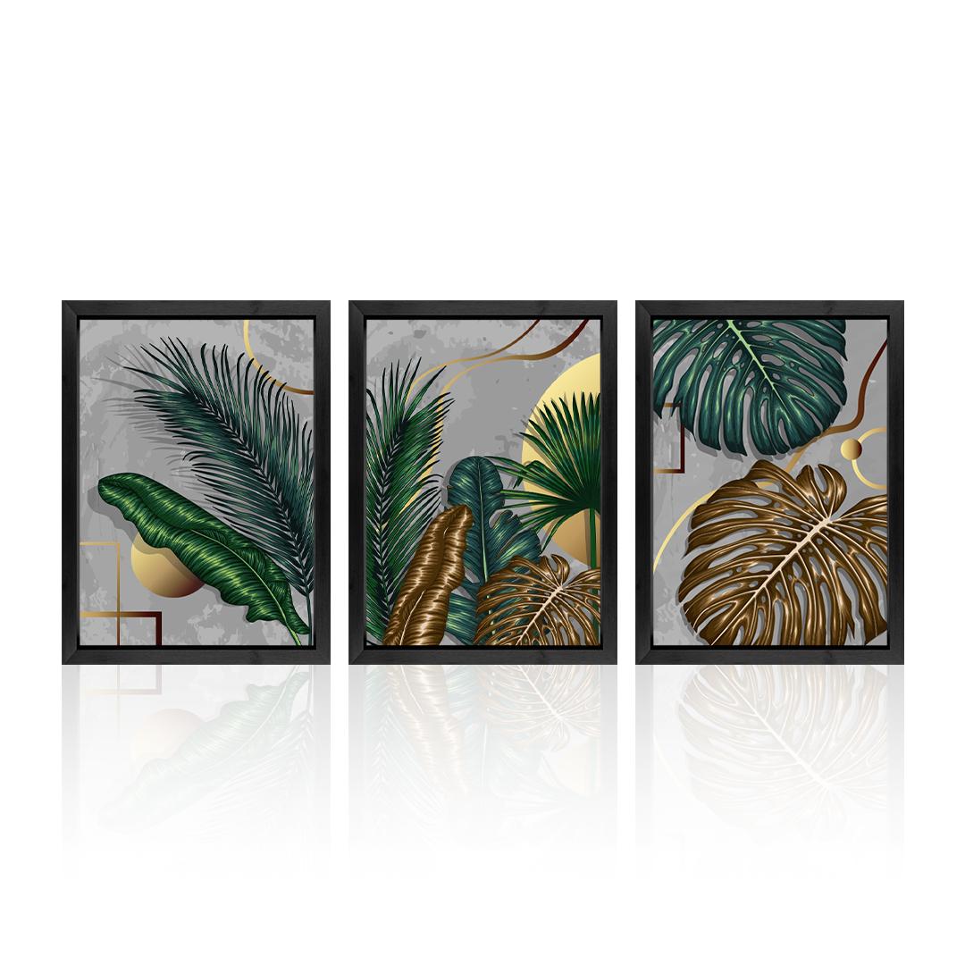 3D Floral Wall Art Set