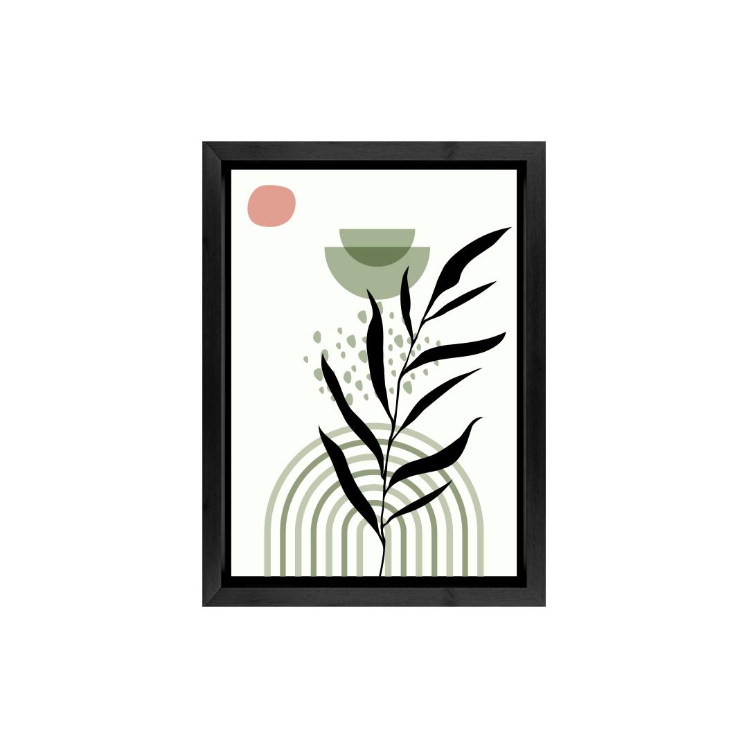 Set of 3 Sage Green Boho Wall Art Frames
