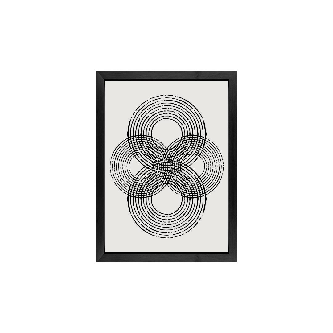Abstract Boho Celestial Mandala Wall Art