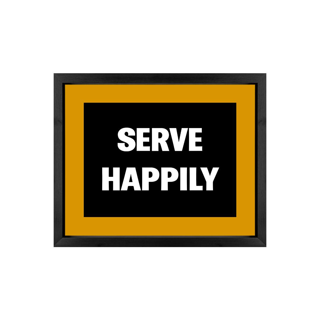 Motivational Business Principles Wooden Wall Art Frame Set